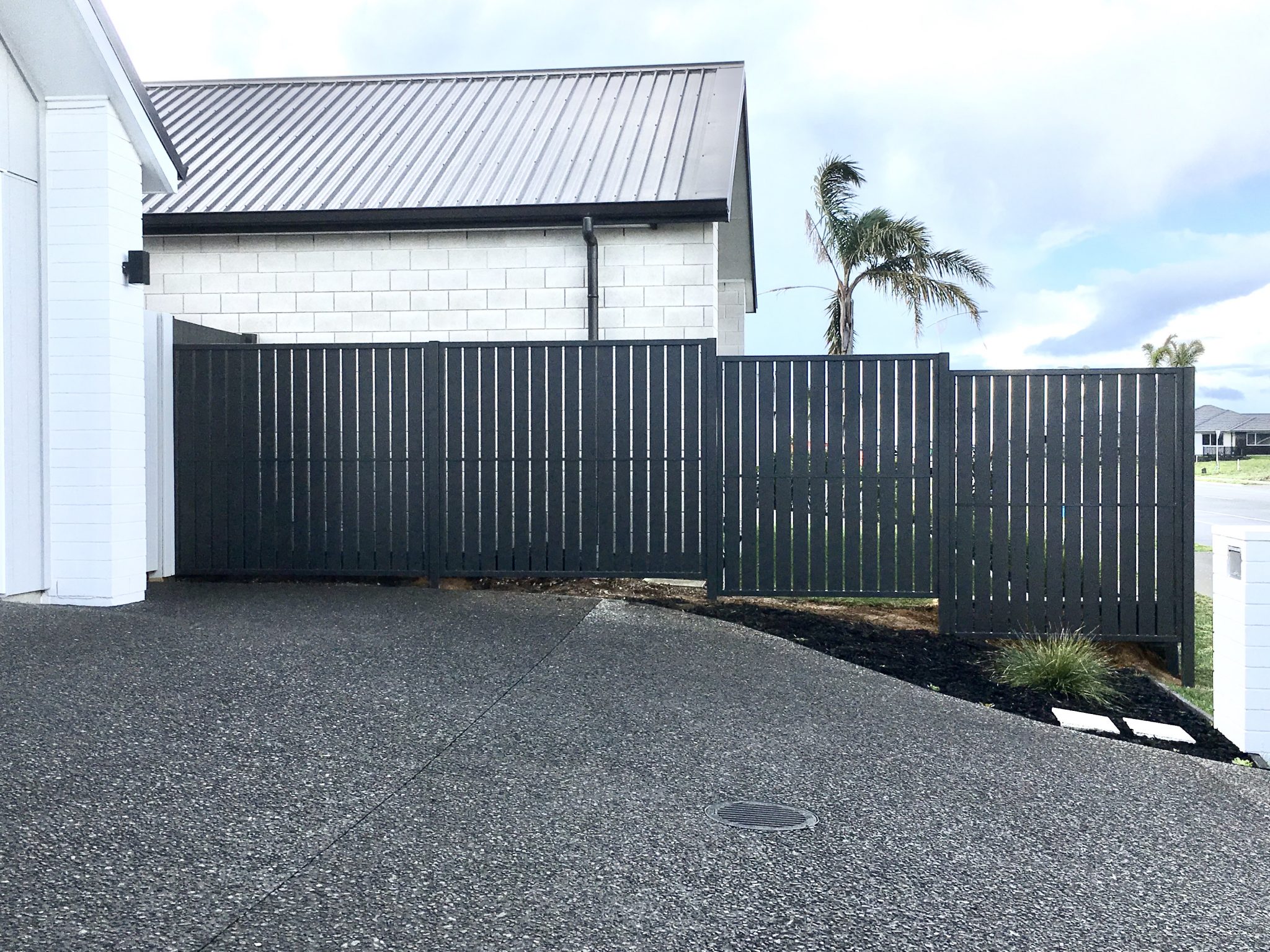 aluminium slat fence verticalpanels